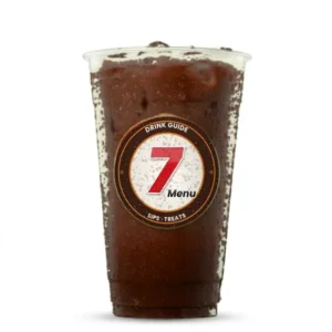 Americano – illustrated drink with espresso + water