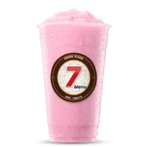 Birthday Cake Shake – illustrated drink with cupcake + white chocolate