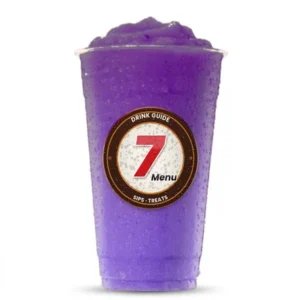 Blackberry Cobbler Wildberry Smoothie – illustrated drink with blackberry, cupcake & white chocolate