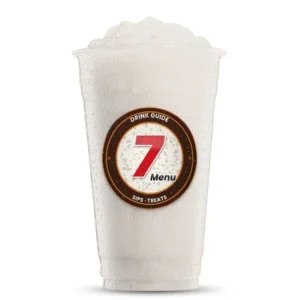 Cookies & Cream Shake – illustrated drink with cupcake + dark chocolate + white chocolate