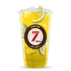 Fresh Lemonade – illustrated drink with real lemon juice & pure cane sugar