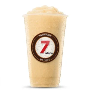 Funnel Cake Chiller – illustrated drink with cupcake, salted caramel & white chocolate